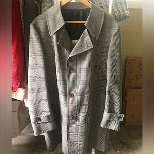 LONDON FOG vintage belted overcoat